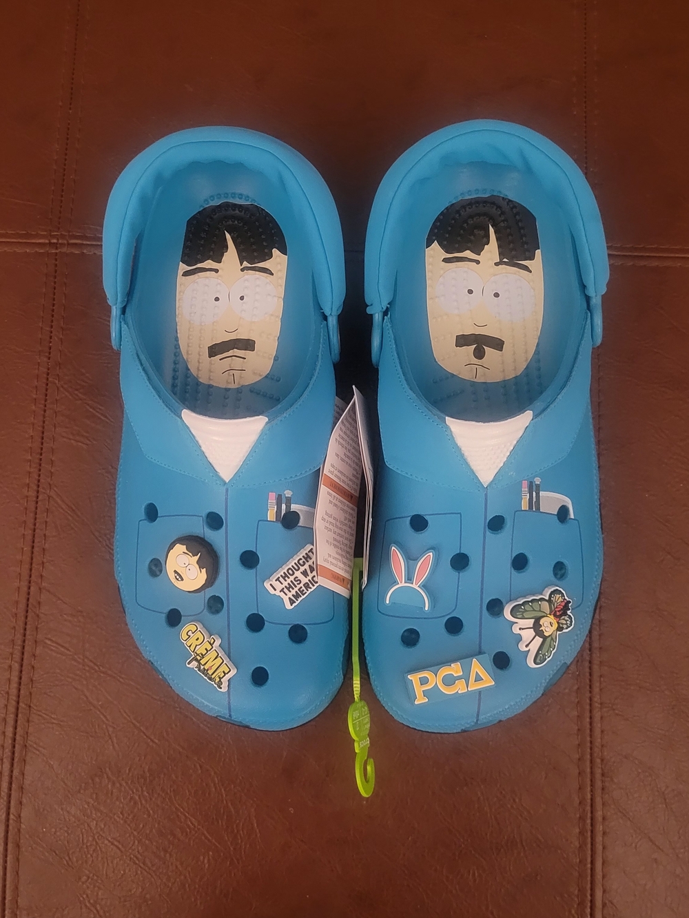 CROCS South Park Randy CIS CIG classic Clog Jibbitz Men's 9 Women's 11 New - Picture 5 of 14
